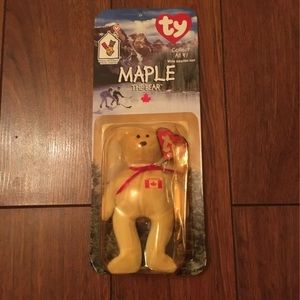 Ty Teenie Beanie Baby Maple the Bear McDonald